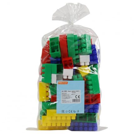 Τουβλάκια 72τμχ 0309 Construction set Builder 3+ 4810344000309 - Polesie