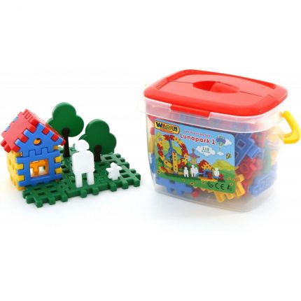 Τουβλάκια 118τμχ 51585 Construction set Lunapark 1 3+ 4810344051585 - Polesie