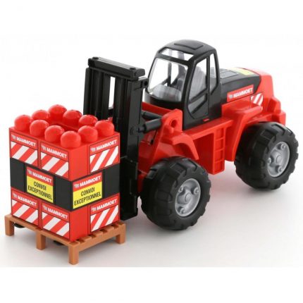 Κλαρκ 62734 Mammoet Forklift with Bricks 4810344062734 3+ - Polesie
