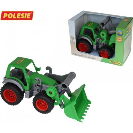 Τρακτέρ με Φτυάρι 37787 Farmer Technic Tractor with Frontloader 12m+ 4810344037787 - Polesie