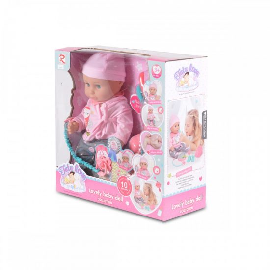 Κούκλα 36εκ με Αξεσουάρ Φαγητού 8630 3800146265892 - Tutu Love