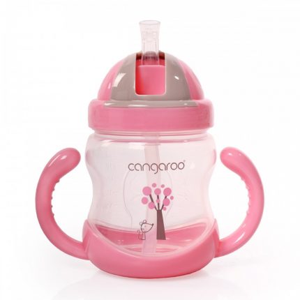 Εκπαιδευτικό Ποτηράκι με Λαβές 280ml C0582 Training Cup Boo Pink 3800146263416 6m+ - Cangaroo