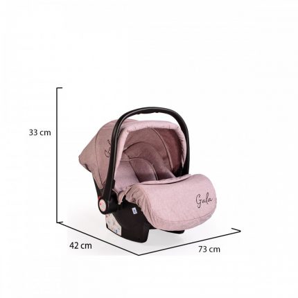 Moni Κάθισμα Αυτοκινήτου Gala Beige 0-13kg 3800146239350