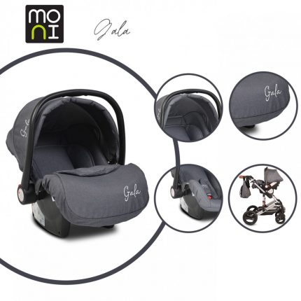 Moni Κάθισμα Αυτοκινήτου Gala Black 0-13kg 3800146239640