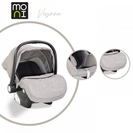 Moni Κάθισμα Αυτοκινήτου Veyron Light Grey 0-13kg 3800146239558