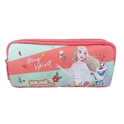 Σχολική Κασετίνα Βαρελάκι Disney Frozen 2 Strong Spirit 2 Θήκες Must (21x6x9εκ) 5205698604249