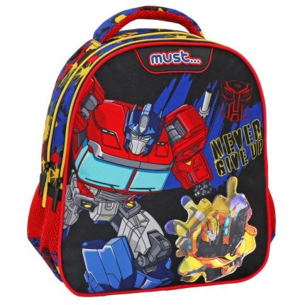 Σχολική Τσάντα Πλάτης Νηπίου Transformers Epic Play Must 2 Θήκες (27x10x31εκ) 5205698585135 #