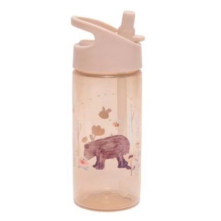 Παγούρι Bear Linen “White Stars” 380ml - Petit Monkey
