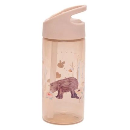 Παγούρι Bear Linen “White Stars” 380ml - Petit Monkey