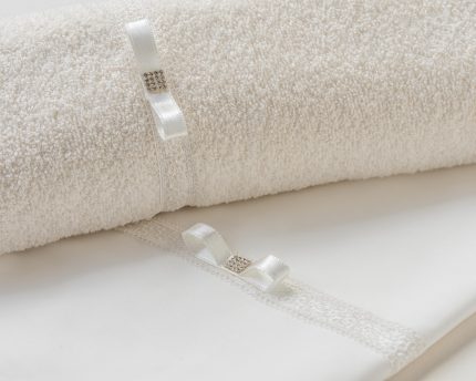 Λαδόπανο Σετ για Κορίτσι Ιβουάρ Faux Bijoux, 1526 Lina Baby