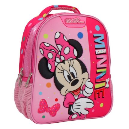 Σχολική Τσάντα Πλάτης Νηπίου Disney Minnie Mouse Must 2 Θήκες (27x10x31εκ) 5205698585647