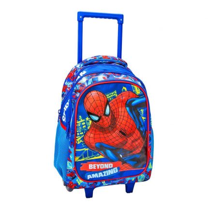 Σχολική Τσάντα Τρόλεϊ Δημοτικού Spiderman Beyond Amazing 3 Θήκες (34x20x45εκ) Must 5205698587399