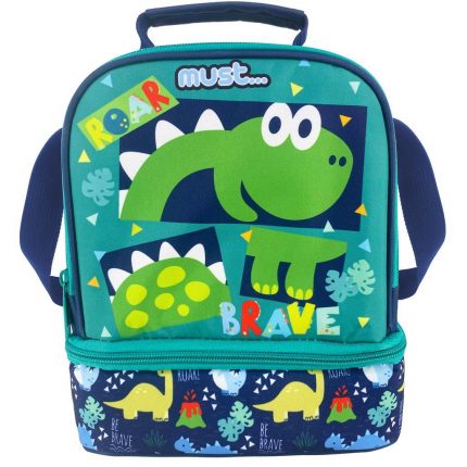 Τσαντάκι Φαγητού Ισοθερμικό Yummy Dino Roar Must (24x12x20εκ) 5205698605109