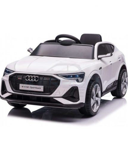 Ηλεκτροκίνητο Αυτοκίνητο 12V Τύπου Audi E-Tron Sportback Original 12V Λευκό 5246094 - Skorpion Wheels