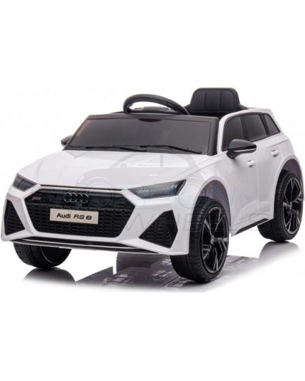 Ηλεκτροκίνητο Αυτοκίνητο 12V Τύπου Audi RS6 Original 12V Λευκό 5246036 - Skorpion Wheels