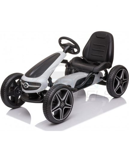 Παιδικό Όχημα Πεταλοκίνητο Kart Skorpion Mercedes - Benz Original Άσπρο 5243010 - Scorpion Wheels