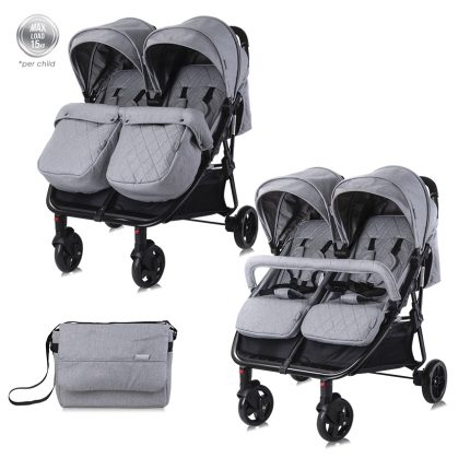 Lorelli Παιδικό καρότσι DUO Cool Grey 10021542386