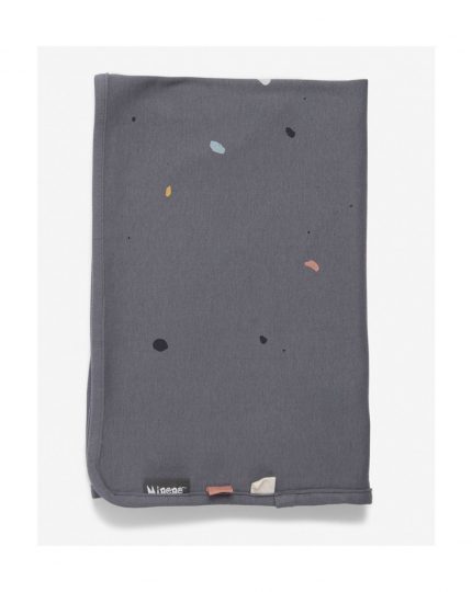Καλοκαιρινή Κουβέρτα Διπλής Όψης Ανθρακί (85x115cm) - Minene