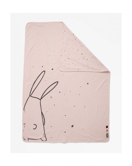Καλοκαιρινή Κουβέρτα Διπλής Όψης Ροζ (85x115cm) - Minene