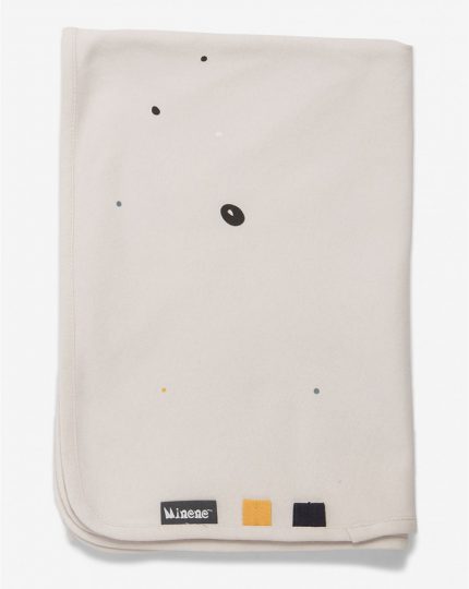 Καλοκαιρινή Κουβέρτα Διπλής Όψης Κρεμ (85x115cm) - Minene