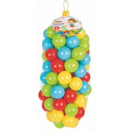 Χρωματιστές Μπάλες για Πισίνα 100τμχ 6cm 706405 Play Pool Balls 8693461064050 - Pilsan