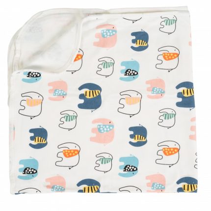 Κουβέρτα Αγκαλιάς Βαμβακερή Baby Blanket Mellow Denim 6m+ 3800146269630 - Cangaroo