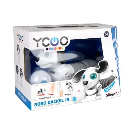 Λαμπάδα Silverlit Ycoo Robo Dackel Junior Τηλεκατευθυνόμενο Ρομπότ Σκυλάκι 5+- As Company