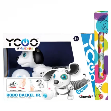 Λαμπάδα Silverlit Ycoo Robo Dackel Junior Τηλεκατευθυνόμενο Ρομπότ Σκυλάκι 5+- As Company