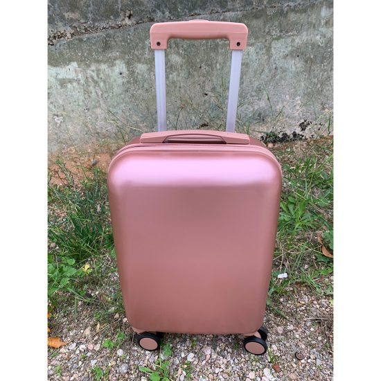 Βαλίτσα Trolley 18'' Old Pink Γυαλιστερή (52x32x20cm) | ΒΑΛ46