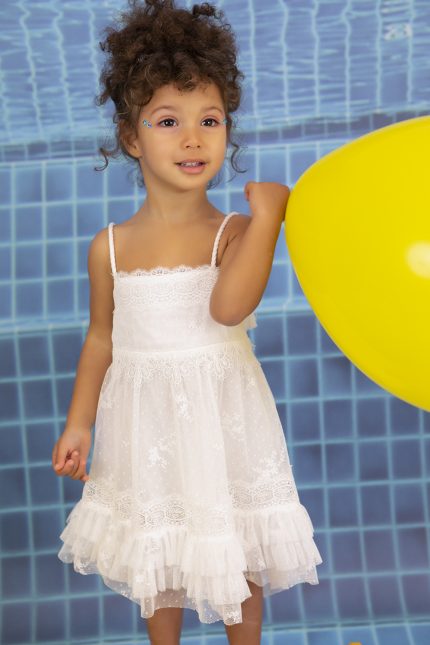 Βαπτιστικό Φορεματάκι για Κορίτσι Chanel 9866, Bambolino
