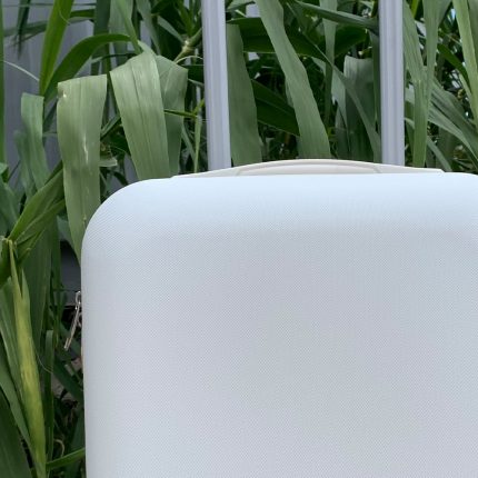 Βαλίτσα Trolley 18'' Off White Ματ Σαγρέ (52x32x20cm) | ΒΑΛ38