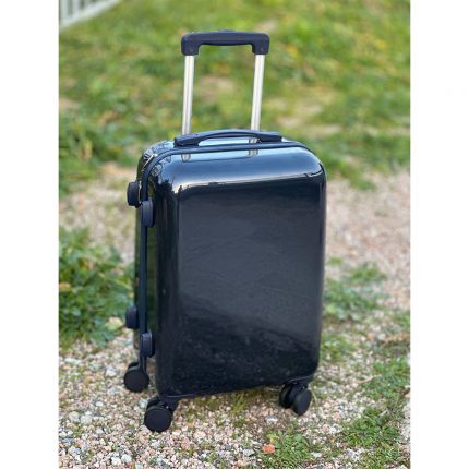 Βαλίτσα Trolley 18'' Μπλε Σκούρο Γυαλιστερή (52x32x20cm) | ΒΑΛ42