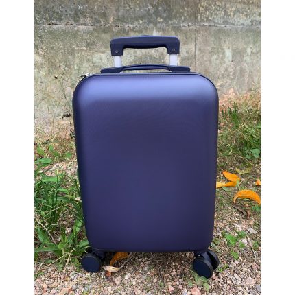 Βαλίτσα Trolley 18'' Μπλε Σκούρο Ματ Σαγρέ (52x32x20cm) | ΒΑΛ47