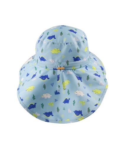 Καπέλο Cape Sunhat UPF50+ Δεινόσαυροι Σιέλ - FlapJackKids