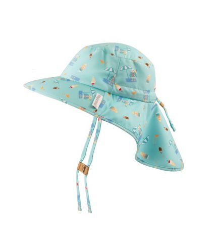 Καπέλο Cape Sunhat UPF50+ Παραλία Τιρκουάζ - FlapJackKids