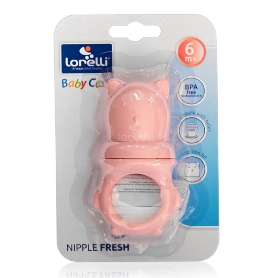 Lorelli Θηλή Σιλικόνης Κατά Των Κολικών Fresh Pink 10220650002