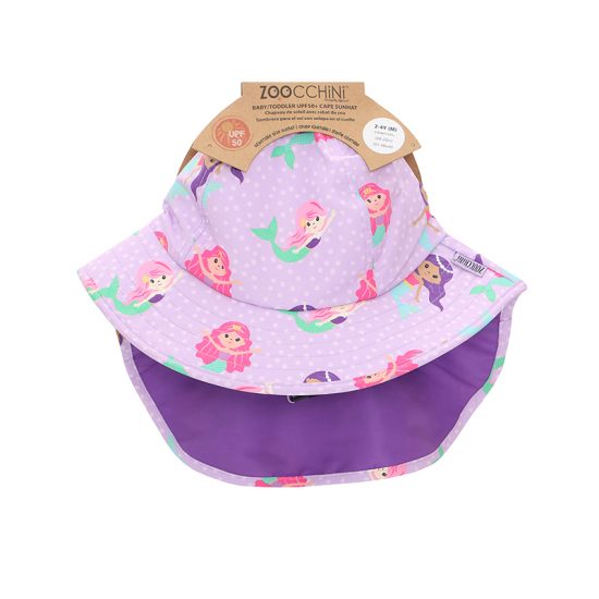 Zoocchini Cape Sunhat UPF50 Mermaid - Zoocchini