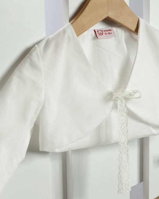 Βαπτιστικό Φορεματάκι για Κορίτσι Εκρού 2702-2, New Life