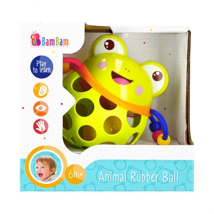 Μαλακή Μπάλα Παιχνιδιού Froggy 6m+ - BamBam