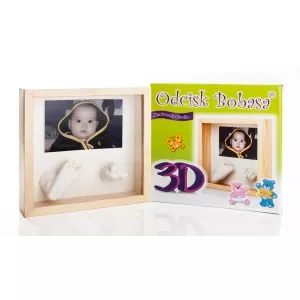3D Αναμνηστικό Αποτύπωμα σε Κορνίζα - Tiny Memories