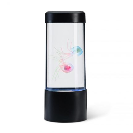 RED5 Mini Jellyfish Tank – Mini Κυλινδρικό Φωτιστικό LED με Δύο Χαριτωμένες Μέδουσες που Παράγει Υπνωτιστικό Θέαμα