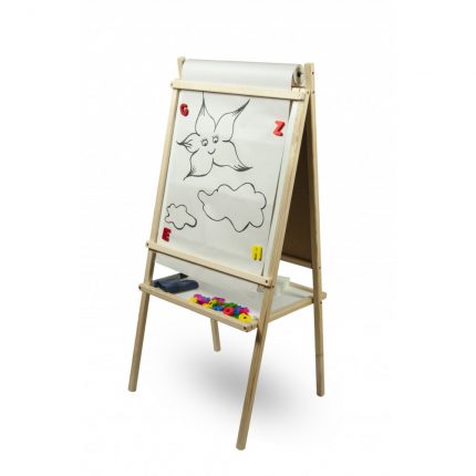 Ξύλινος Πίνακας Ζωγραφικής Wooden Drawing Bilateral Board MPP 3800146223335 - Moni Toys