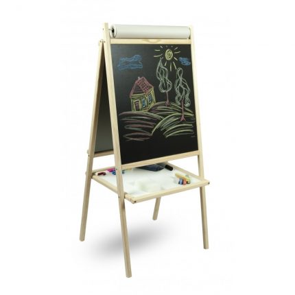 Ξύλινος Πίνακας Ζωγραφικής Wooden Drawing Bilateral Board MPP 3800146223335 - Moni Toys