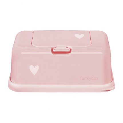 Θήκη για Μωρομάντηλα Pale Pink Little Heart - Funkybox