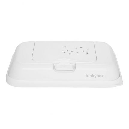 Θήκη για Μωρομάντηλα To Go White Little Stars - Funkybox