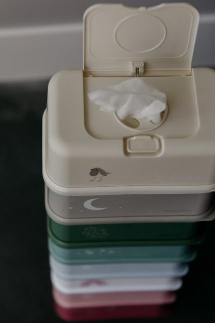 Θήκη για Μωρομάντηλα Mint Leave - Funkybox