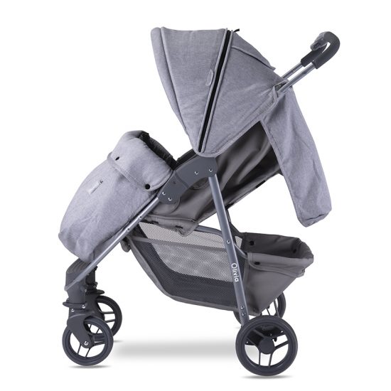 Lorelli Καρότσι Μωρού Olivia Basic Cool Grey 6m+ 10021862386
