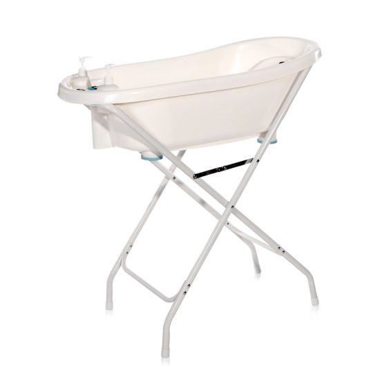 Lorelli Βρεφική Μπανιέρα 88cm με Βάση και Θερμόμετρο White-Blue 10130790001