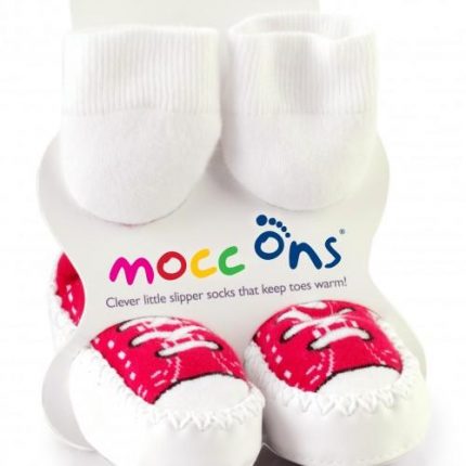 Mocc Ons Sneakers Κόκκινο - Sock Ons
