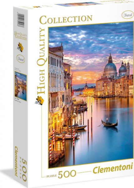 Clementoni Παζλ High Quality Collection Φως Στη Βενετία 500 τμχ 10+ - As Company